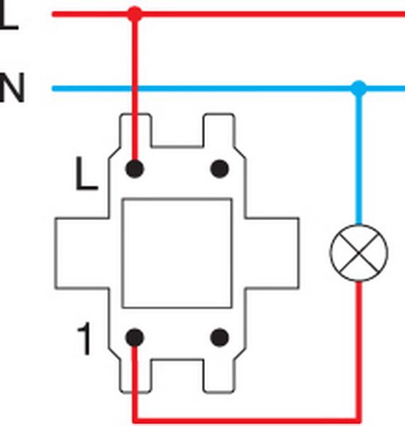 Actual product image TEM Series Ekonomik PUSH BUTTON 1WAY10A 250V PW T