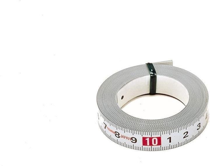 Actual product image Tajima Adhesive measuring tape 3m x 13mm, R - scale from right to left (mm)
