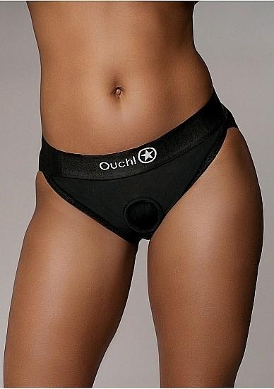 Actual product image Ouch! Vibrating Strap-on Hipster - M/L