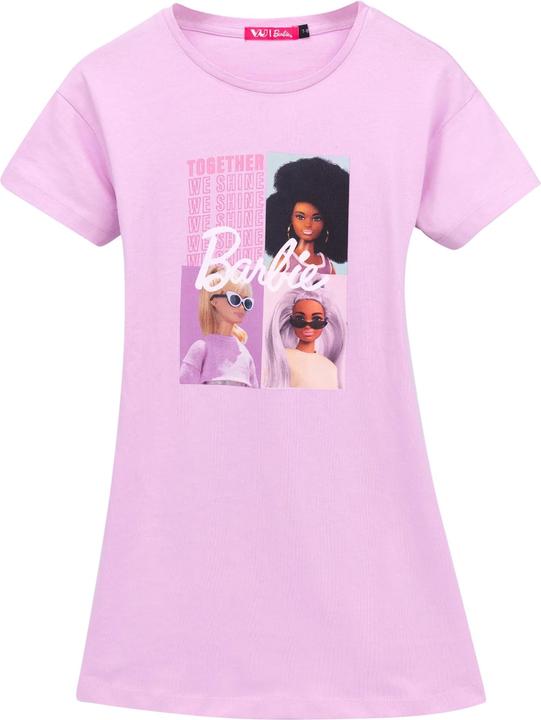 Produktbild Barbie TShirtKleid Rückenausschnitt Mädchen (2erPack) (128)