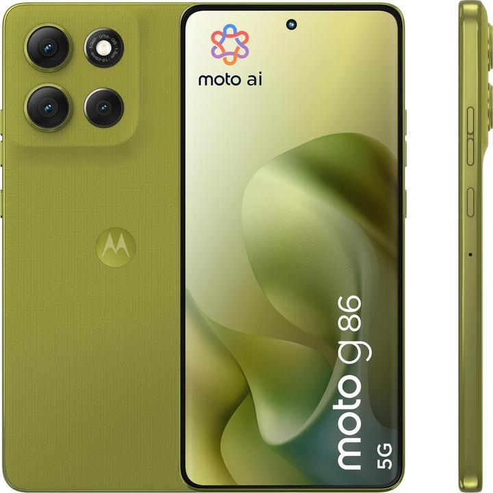 Immagine prodotto Motorola G86 (256 GB, Cipresso d'oro, 6.67", Doppia SIM, 50 Mpx)