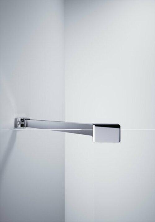 Produktbild Hüppe Design pure Schwingtür mit festen Segmenten 2-flügelig Radius: 50cm Breite: 90cm Anschlag l (211 cm, 85 cm, 21 cm)