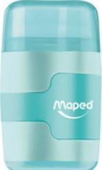 Actual product image Maped Eraser and sharpener combination Connect Duo PASTEL, assorted