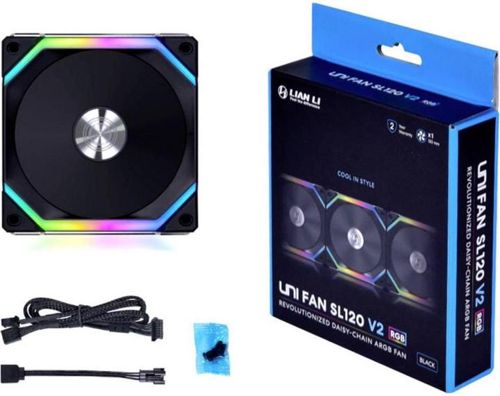 Produktbild Lian-Li Uni Fan SL120 V2 ARGB (120 mm, 1 x)