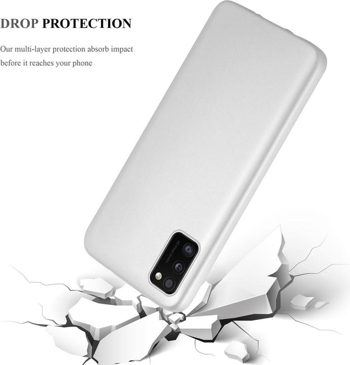 Actual product image Cadorabo TPU Matt Metallic Cover (Samsung Galaxy A41)