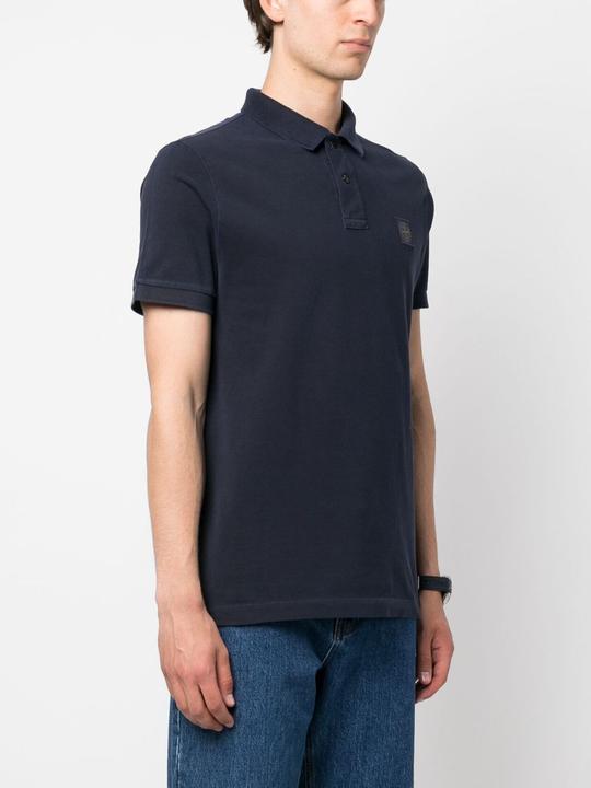 Actual product image Stone Island T-shirts And Polos Blue (S)