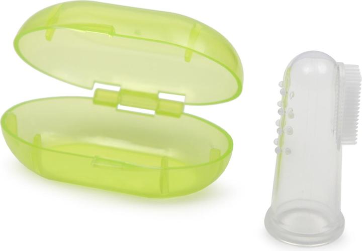 Moni Baby Silikon Zahnbürste mit Box (1 x)