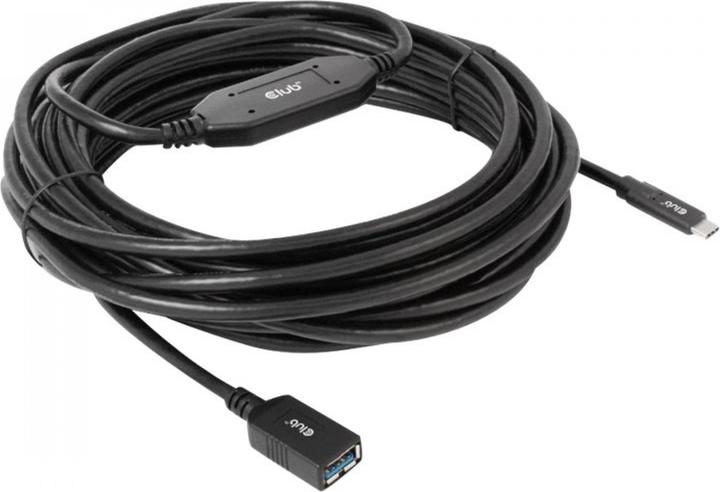 Produktbild Club 3D Club3D Kabel USB 3.2 Typ C <> USB Typ A St/Bu (10 m, USB 3.2 Gen 1)