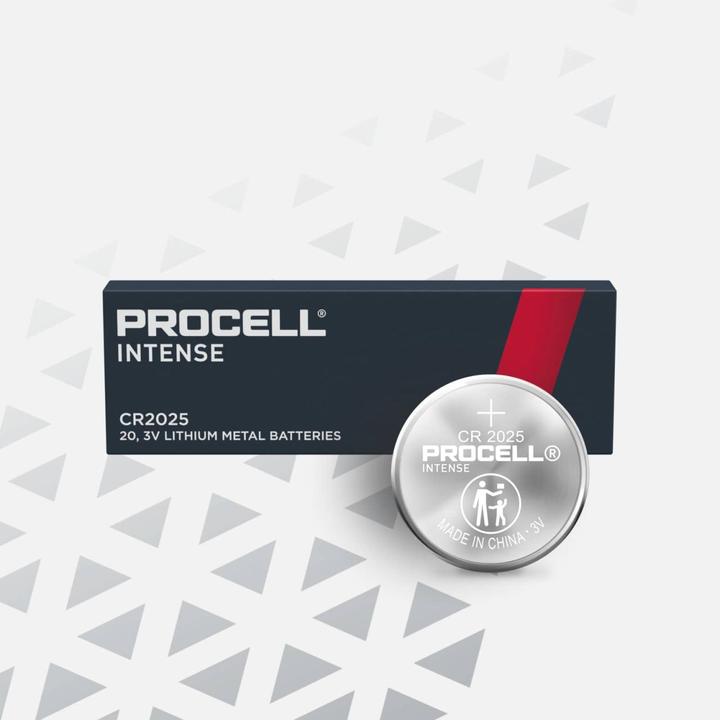 Produktbild Duracell Batterie Procell - CR2025 Intense Lithium 5er Blis (5 Stk., CR2025, 165 mAh)