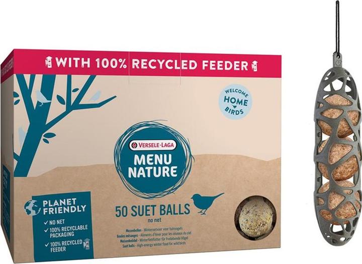 Immagine prodotto Versele Laga Mangime per uccelli MN Suet Balls Planet friendly 50 pezzi. (50 x, 0.00 kg)