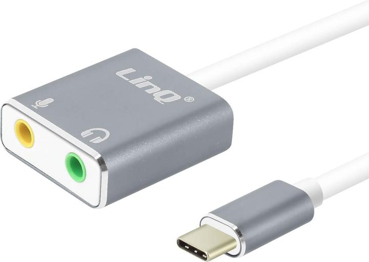 Actual product image LinQ USB-C / Micro + 3.5mm jack adapter (USB Type C, 3.5mm jack)