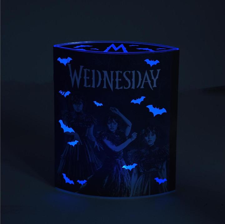 Actual product image Blue Sky Wednesday Lantern Light-Lamp Dancing Wednesday 17 cm