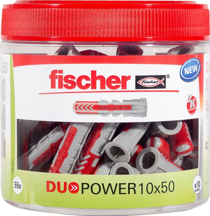 Image du produit Fischer DUOPOWER 10x50 boîte (55) (55 pcs)
