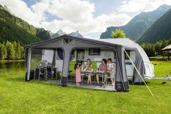 Berger Reisevorzelt Vicenza Air All Season Umlaufmass 881 - 910cm (Vorzelt)