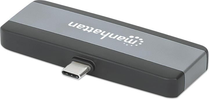 Actual product image Manhattan USB-C PD to HDMI 4-in-1 mobile docking station for laptop and tablet (USB-C, 1 Ports)