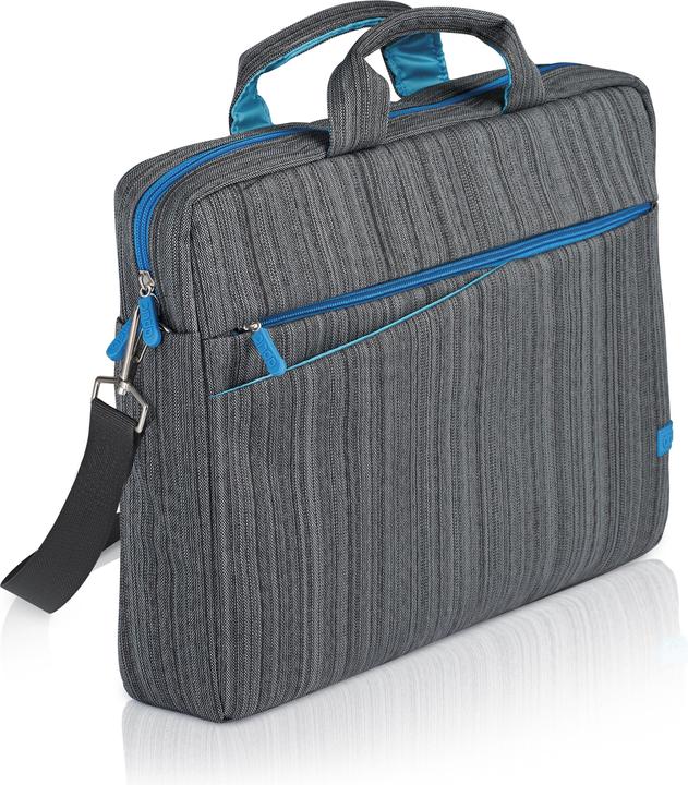 Produktbild Aplic Laptoptasche, Notebooktasche mit Zubehörfächern für Laptops bis 17,3" (43,9cm) aus Naturfliz (17.30", Universal)