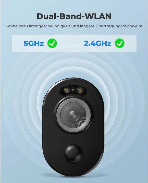Produktbild Reolink Argus Series B330+Solar Panel+64GB SD Card-5MP (2560 x 1440 Pixels)