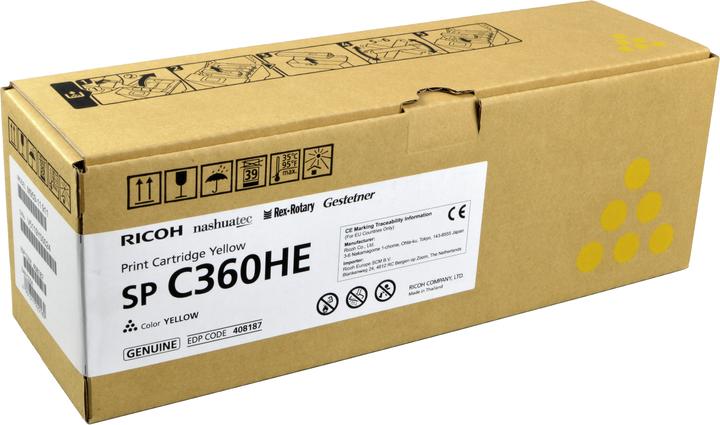 Actual product image RICOH 408187 (Y)
