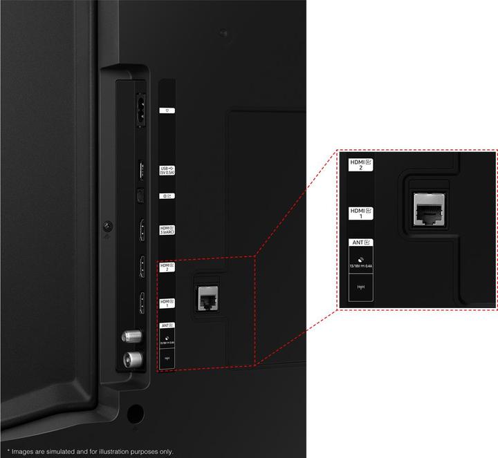 Image du produit Samsung UE43CU7170U (43", CU7170, LED, 4K, 2023)