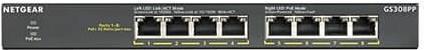 Actual product image Netgear GS308PP-100EUS (8 Ports)