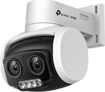 Actual product image TP-Link (VIGI C540V) VIGI 4MP Outdoor Full-Colour Dual-Lens Varifocal Pan Tilt Network Camera, PoE, 3x Zoom