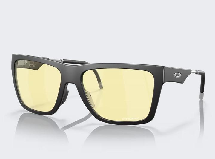Actual product image Oakley NXTLVL glasses with Prizm gaming lenses Satin Black OO9249-01