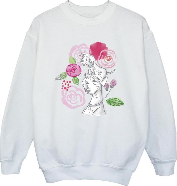 Disney 101 Dalmatians Flowers Sweatshirt Mädchen