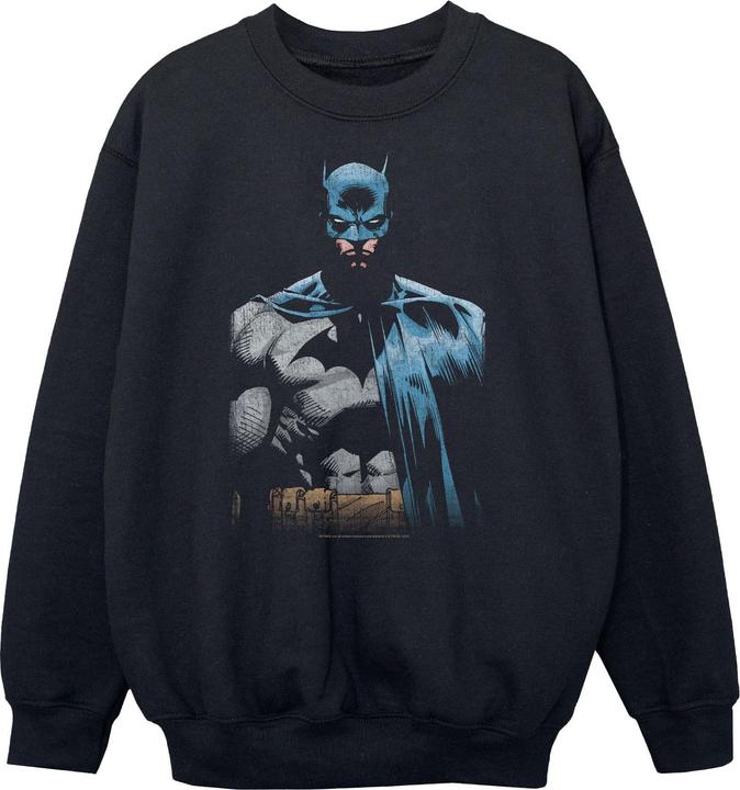 Batman Close Up Sweatshirt Jungen