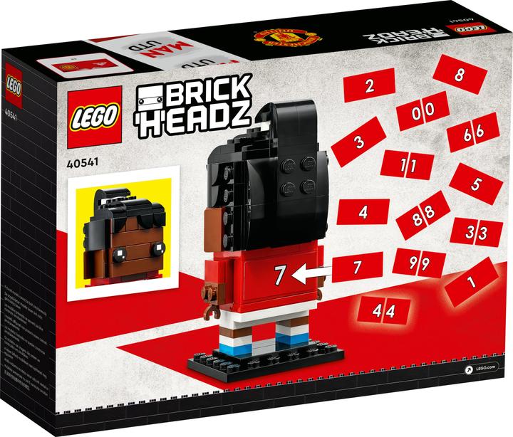 Actual product image LEGO 40541 BrickHeadz Manchester United - Go Brick Me (40541, LEGO Brickheadz)