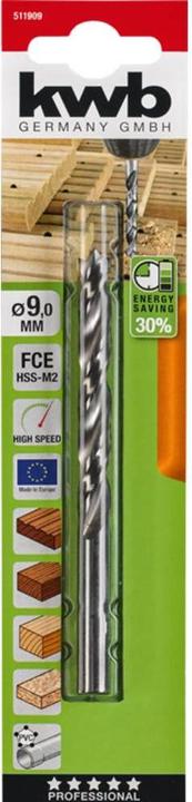 Actual product image kwb Hardwood drill 9mm (9 mm)
