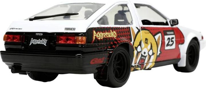 Immagine prodotto Jada Aggretsuko 1986 Toyota Trueno AE86 1:24