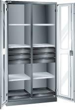 Produktbild Lista Sichtfensterschrank, HxBxT 1950 x 1000 x 580 mm (100 cm, 195 cm)