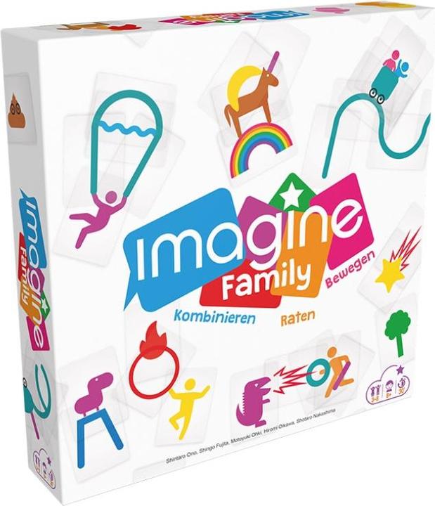 Immagine prodotto Cocktail games COGD0007 - Imagine Family - Gioco di carte, 4-8 giocatori, età 8+ (edizione DE) (Tedesco)