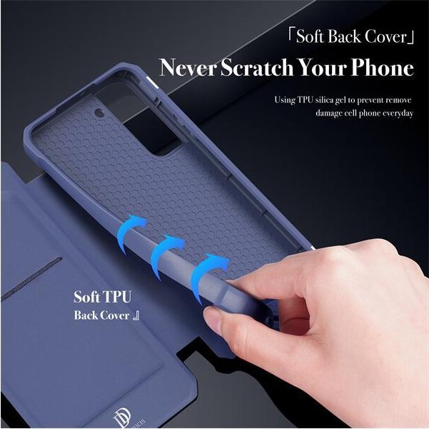 Actual product image Dux Ducis Skin X Series Bookcover (Samsung Galaxy S22+)