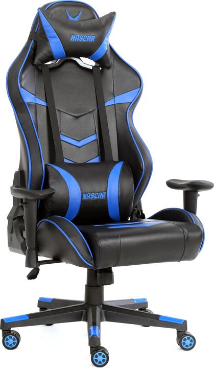 Actual product image Omega Gaming chair Varr Nascar Gaming Chair, Black-blue