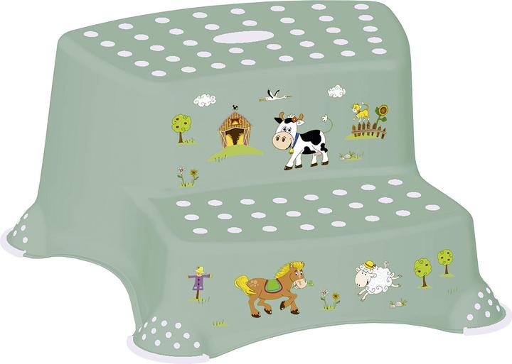 keeeper Step stool 2-tier Farm n.gr.