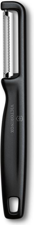 Produktbild Victorinox Iota Sparschäler, gezahnt, zweischneidig, schwarz