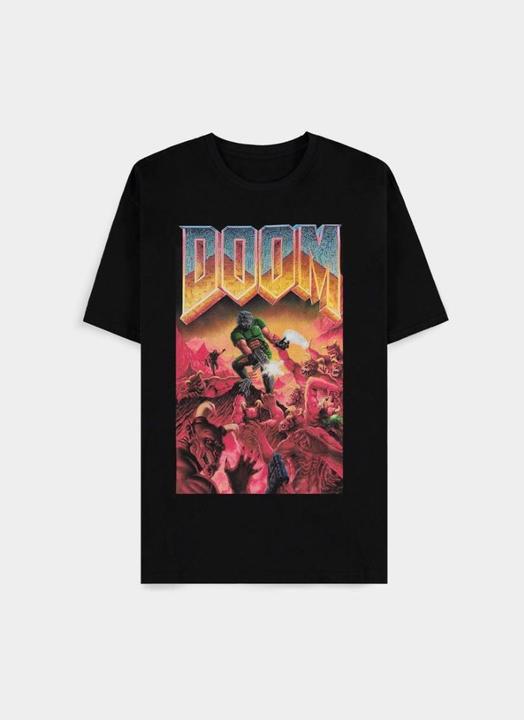 Doom Classic Boxart Men's Tshirt (L)
