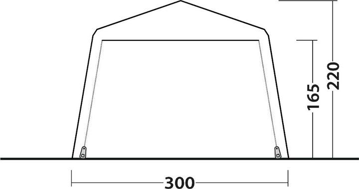 Produktbild Outwell Fastlane 300 Shelter (Vorzelt, 16.70 kg)