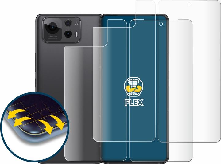 Productafbeelding BROTECT Fullscreen Schutzfolie Displayschutz Folie Klar Transparent (2 Stuk, Asus Zenfone 12 Ultra)