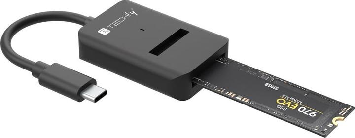 Image du produit Techly Adaptateur USB-C vers SSD NVMe/SATA (M.2 2280)