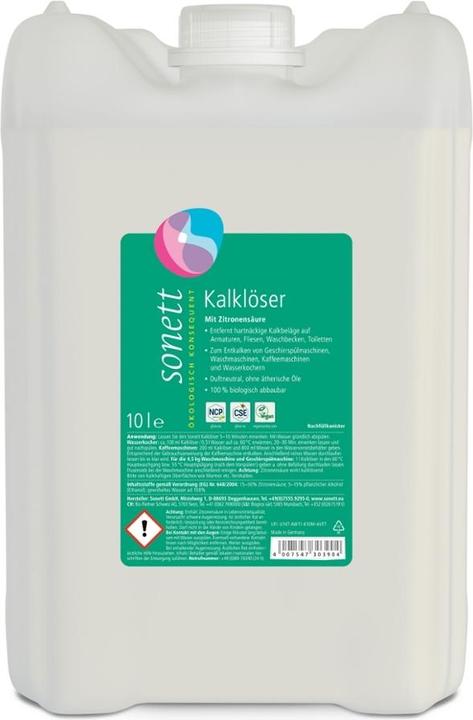 Actual product image Sonett Limescale remover Fl 10 lt (10000 ml)