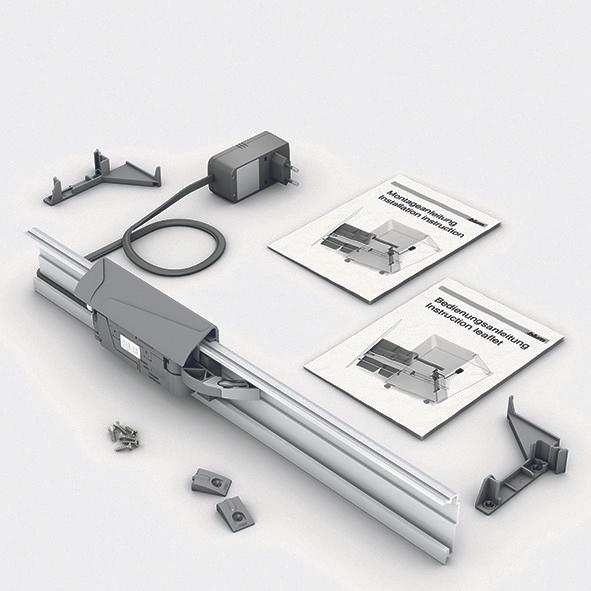Actual product image Blum SERVO-DRIVE uno for suspended waste solutions