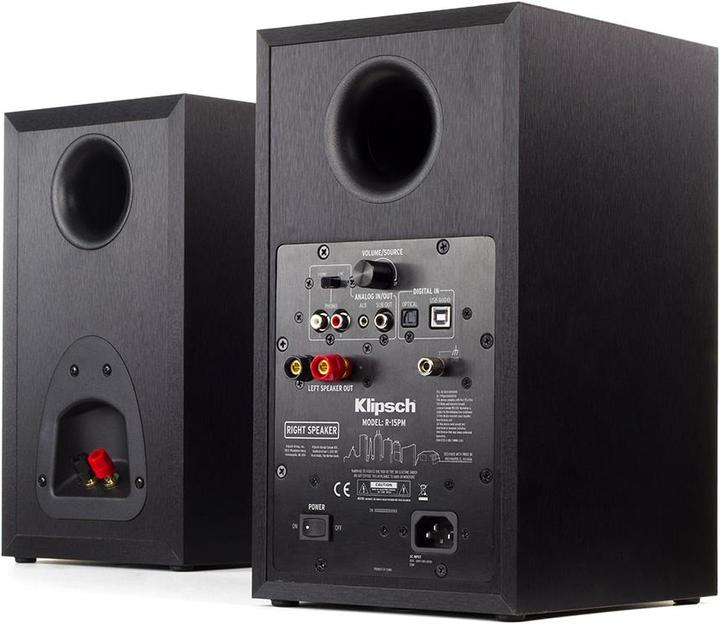 Image du produit Klipsch R-15PM Moniteurs alimentés (1 paire, 50 W)