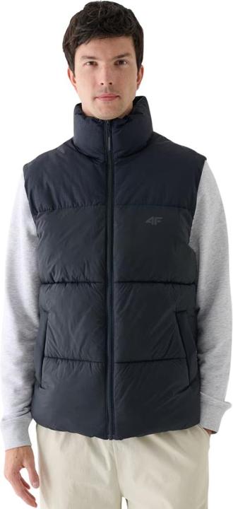 4F Kamizelka męska M147 głęboka czerń 4FWAW24TVJAM147 20S XL (XL)