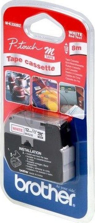 Image du produit Brother M-K232bz (1.20 cm, Rouge)