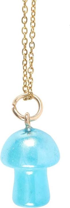 Immagine prodotto Something Different Aura Cristallo Mushroom Collana e Carta (100% materiale sintetico)