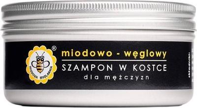 Actual product image Miodowa Mydlarnia Honey And Charcoal Shampoo Bar 70g (Solid shampoo)