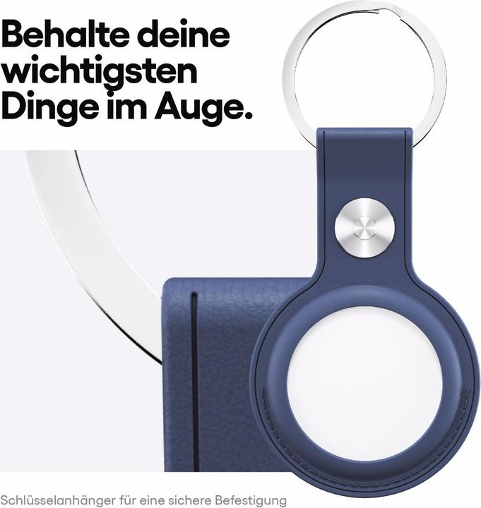 Image du produit Keybudz Porte-clés AirTag bleu cobalt