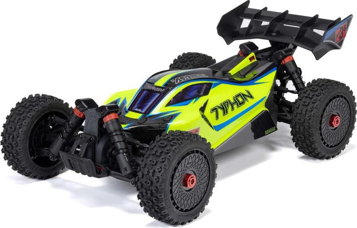 Arrma Buggy TYPHON BLX 223S Gelb ARTR, 1:8 (RTR Ready-to-Run)